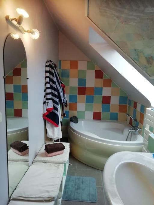 Maison Familiale Sur La Cote D'Emeraude Lancieux Dış mekan fotoğraf
